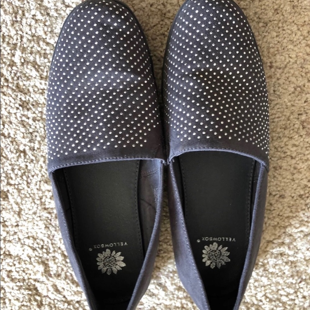 Yellow Box Slip ons size 8 1/2